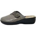 Chaussons Inblu Femme Mule, Textile chaud, compens&eacute; - LV13 Gris