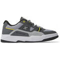 Skate & rollers sur Grenoble : Chaussures de Skate DC Shoes CONSTRUCT white grey yellow