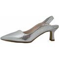 Chaussures escarpins Osvaldo Pericoli Femme Chaussures, Escarpin, Cuir souple - 19T Argent&eacute;