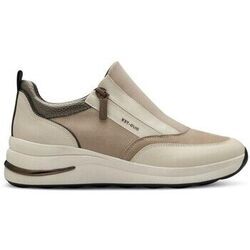 Baskets Tamaris BASKETS IMPERM&Eacute;ABLE 83713 CUIR-LICRA BEIGE Marron
