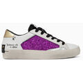 Baskets femme sur Grenoble : Baskets Crime London - Sneakers DISTRESSED Fuchsia