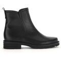 Bottines Gabor Bottines en cuir &agrave; talon d&eacute;croch&eacute; Noir