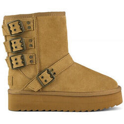 Bottines Colors of California - Bottines fourr&eacute;es HC.YWPLA03/TAN Marron