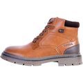 Boots Kaporal Bottines &agrave; Lacets Fitron Marron Grenoble