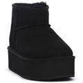 Sports d'hiver sur Grenoble : Boots EMU STINGER MICRO FLATFORM BLACK