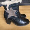 Bottines Tamaris Bottines fourr&eacute;es Tamaris Bleu fonc&eacute; Marine