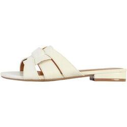 Mules The Divine Factory Mule plate &agrave; enfiler Blanc