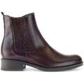 Bottines Gabor Bottines en &agrave; talon d&eacute;croch&eacute; Marron