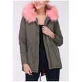 Manteau Kebello Parka F, Vert
