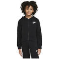 Veste enfant Nike SWEATSHIRT ZIP CLUB - BLACK/WHITE - XS