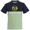 T-shirt enfant Sergio Tacchini TEE SHIRT - NAVY/BLAZING YELLOW - 12 ans