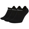 Chaussettes Nike CHAUSSETTES EVERYDAY LTWT NS - Noir - L