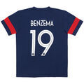 Tee-shirts enfants sur Grenoble : T-shirt enfant FFF TEE SHIRT BENZEMA K - Marine - 12 ans