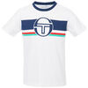 T-shirt enfant Sergio Tacchini TEE SHIRT FOUNTAIN - NAVY/PEACOCK GREEN - 12 ans