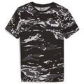 T-shirt enfant Puma TEE SHIRTCAMO JR - Noir - 128 Grenoble