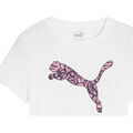 T-shirt enfant Puma TEE-SHIRT ESSENTIAL+ GRAF TROPI BLANC - WHITE - 152 Grenoble
