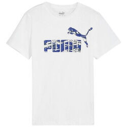 T-shirt enfant Puma TEE-SHIRT ESSENTIAL+ CAMO GRAPHIC BLANC - WHITE - 128