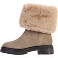 Boots Geox Boot Cuir Iridea Suede Synt.Fur