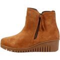 Baskets montantes The Divine Factory Basket Montante Cuir Al&eacute;noa Marron