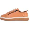 Baskets basses The Divine Factory Basket Basse Cuir Al&eacute;noa Marron
