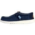Mocassins HEYDUDE Mocassin &agrave; Lacets Wally Elevated Basics Bleu