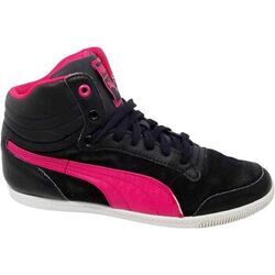 Baskets Puma Reconditionn&eacute; First Round - Noir