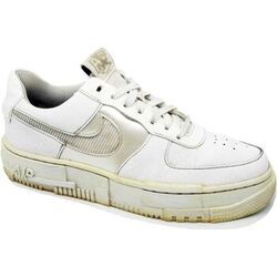 Baskets Nike Reconditionn&eacute; Air Force - Blanc