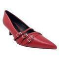Chaussures Bienve Chaussure rouge femme a3323