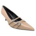 Chaussures Bienve a3323 chaussure beige pour femme