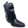 Chaussures Bienve Bottes noires pour femmes a3378
