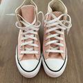 Baskets montantes Converse Converses rose