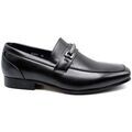 Chaussures de ville homme sur Grenoble : Mocassins Kebello Mocassin &agrave; enfiler H, Noir Noir