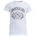 Tee-shirts enfants sur Grenoble : T-shirt enfant American College TSHIRT BRODERIE - WHITE - 12 ans
