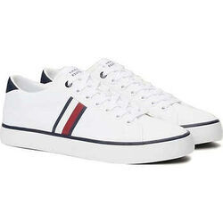 Baskets basses Tommy Hilfiger vulc low stripes mesh leisure trainers