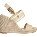 Sandales / Nu-pieds femme sur Grenoble : Sandales Tommy Hilfiger webbing high wedge sandal