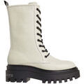 Bottines Calvin Klein Jeans flatform mid laceup boot