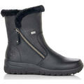 Bottines Rieker black casual closed booties