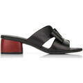 Chaussons Remonte black casual open slippers Grenoble