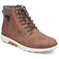 Boots Rieker brown casual closed booties