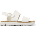 Sandales / Nu-pieds femme sur Grenoble : Sandales Camper lasted sandals white natural