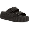Chaussons Tamaris black casual open slippers
