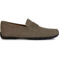 Chaussures de ville homme sur Grenoble : Mocassins Geox kosmopolis grip moccasins taupe