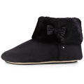 Chaussons Isotoner chaussons femme botillons noir 97280