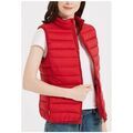 Manteau Kebello Doudoune sans manches F, Rouge
