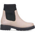 Bottes femme sur Grenoble : Bottines Remonte beige casual closed booties