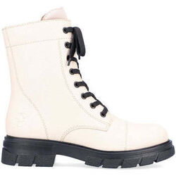 Bottines Rieker beige casual closed booties