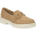 Chaussures plates femme sur Grenoble : Mocassins Remonte beige casual closed loafers