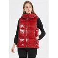 Manteau Kebello Doudoune sans manches F, Rouge