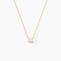 Histoire d'Or Collier Aphrodite Ld Or Jaune Diamant Synth&eacute;tique