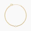 Histoire d'Or Bracelet Icone Or Jaune Diamant Synthetique